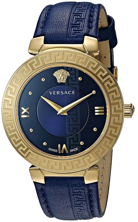 versace women's leather watch|versace female watches.